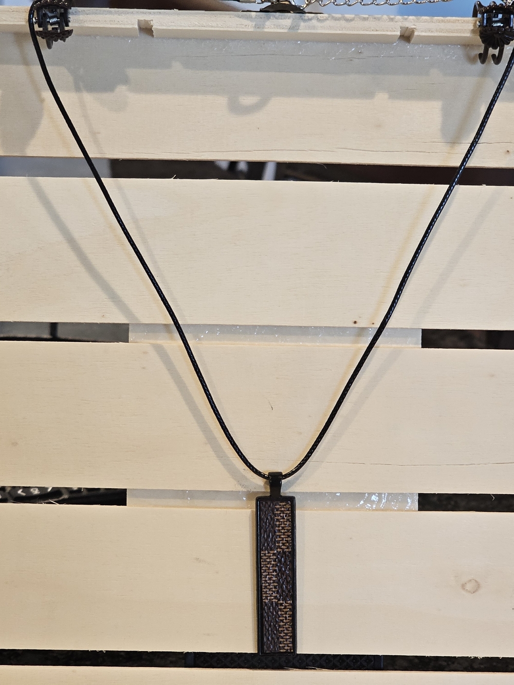 Louis Vuitton Piece In Pendant On 20" Necklace - Picture 2 of 5